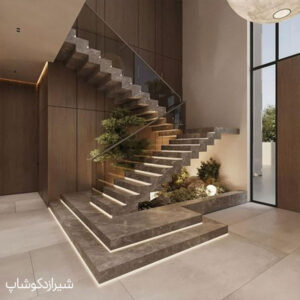 پله نرده آسانسور، دکوراسیون شیراز